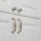 Jeffrey Alexander 96 mm Center-to-Center Satin Nickel Katharine Cabinet Pull 188-96SN - alternate 4